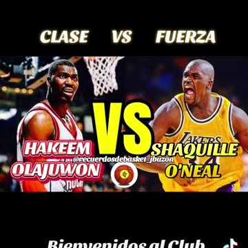 HAKEEM OLAJUWON VS SHAQUILLE O'NEAL