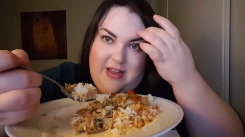 FB_2017_04_06_Red Velvet Mukbang/Chicken Yassa/Giveaway/Rant/Creepy Stories