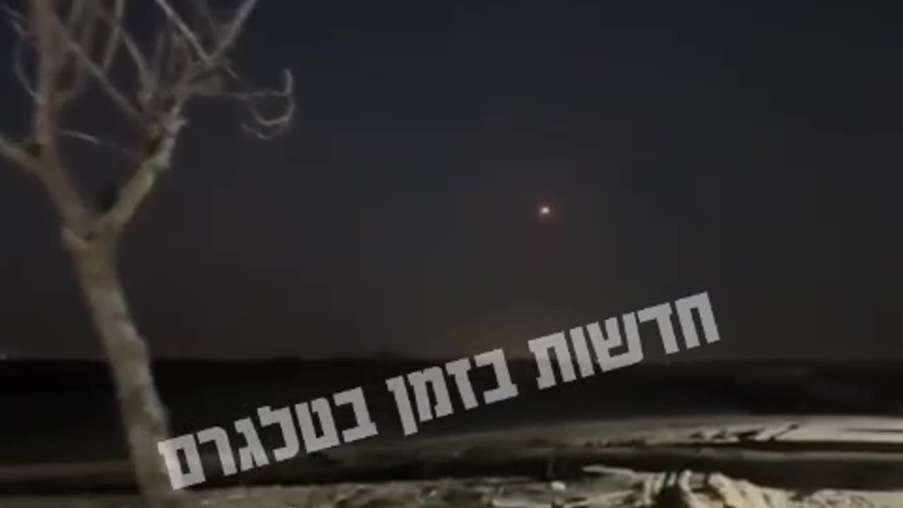 Missili iraniani piovono nel deserto del Negev