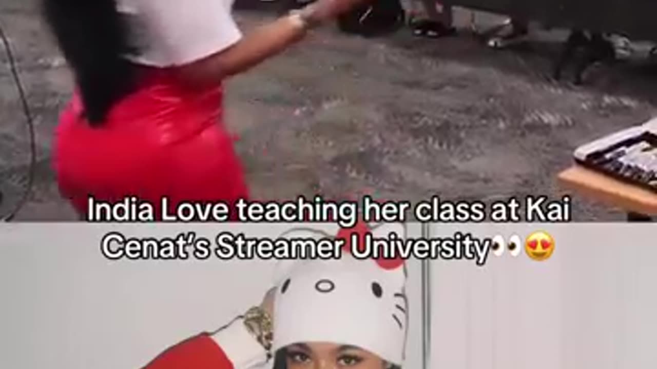 India Love Teaching Her Class At Kai Cenat’s Streamer University 👀