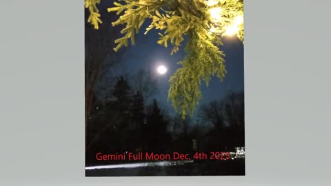 Picture of Gemini Full Moon December 2025