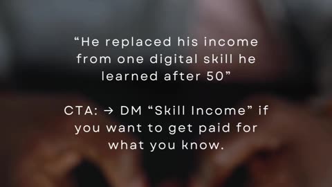 He Replaced His Income From One Digital Skill He Learned After 50