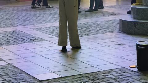 Street Dance performance in city !! #art #fyp #insight #dailyfeed