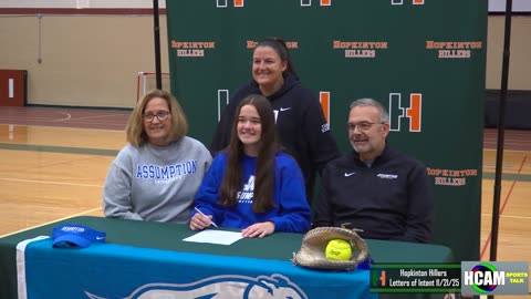 Hopkinton Hillers National Letters of Intent Day November 21, 2025