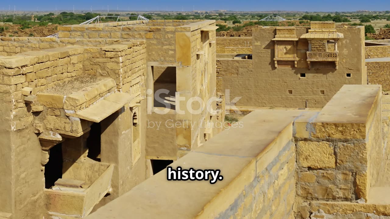 The Eerie Silence of Kuldhara: India's Cursed Village #travel #explore #history