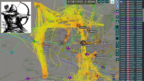 more Transpac Aviation - Bird Watching Utah on June 18th 2025 - no audio - gud evening