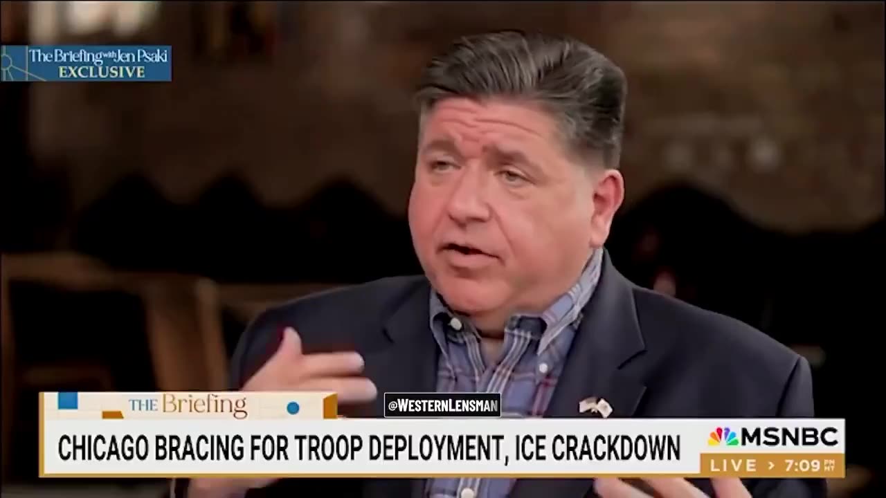 Governor JB Pritzker claims he's got an informant inside the Trump administration