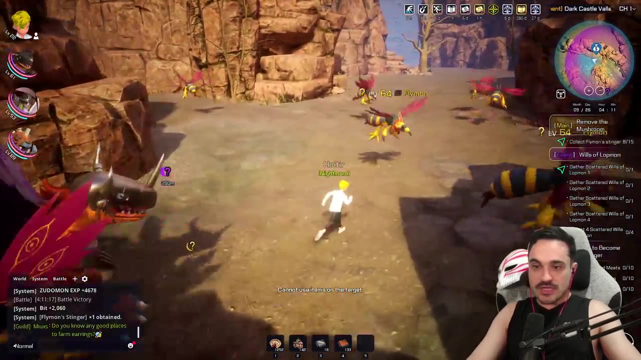 nova atualização do digimon