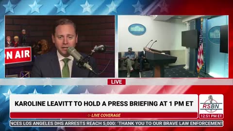 AUGUST 28 2025 White House Press Secretary Karoline Leavitt Holds a Press Briefing