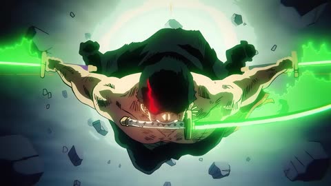 One piece Rorornoa Zoro Vs King