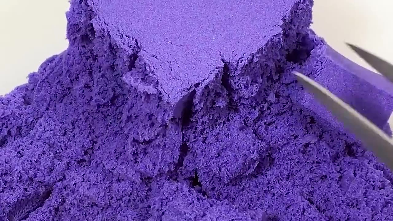 SATISFYING AND RELAXING KINETIC SAND ASMR VIDEO