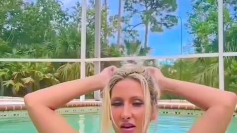 She really don't need a bra