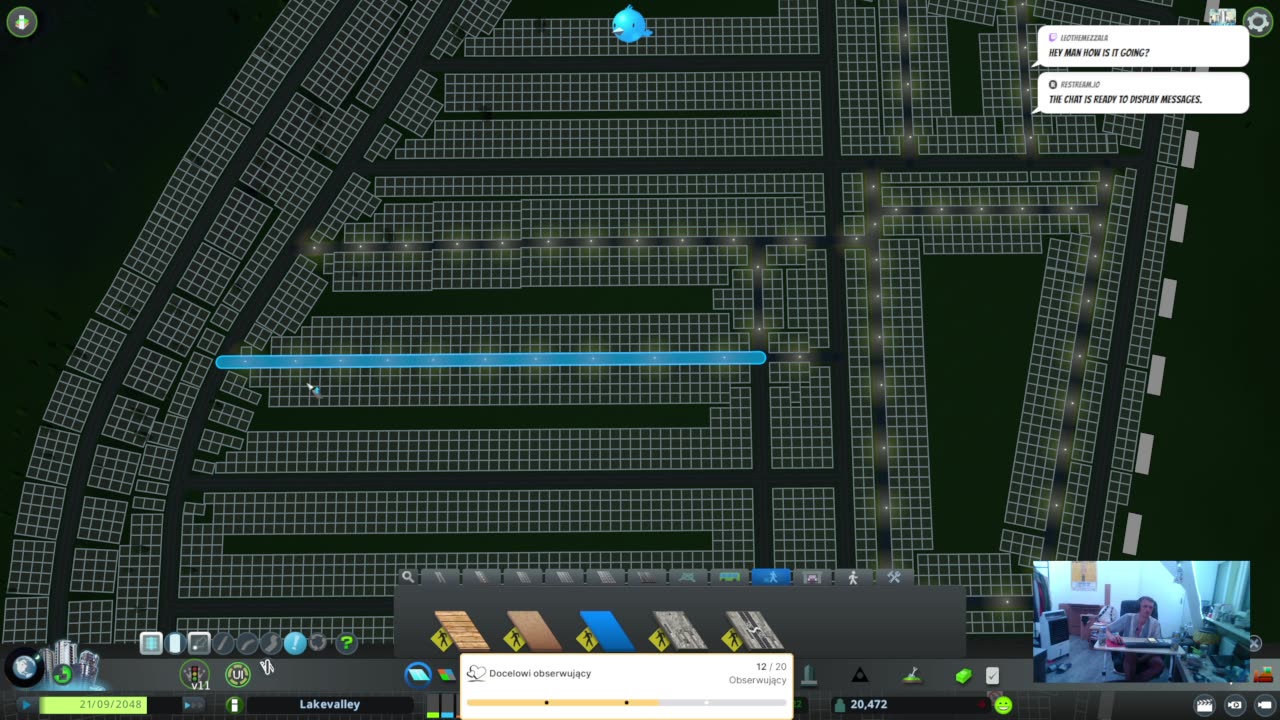 🏙 Cities: Skylines – Mission: 1M citizens, Stream no.9 🏙 Currently: 20000.