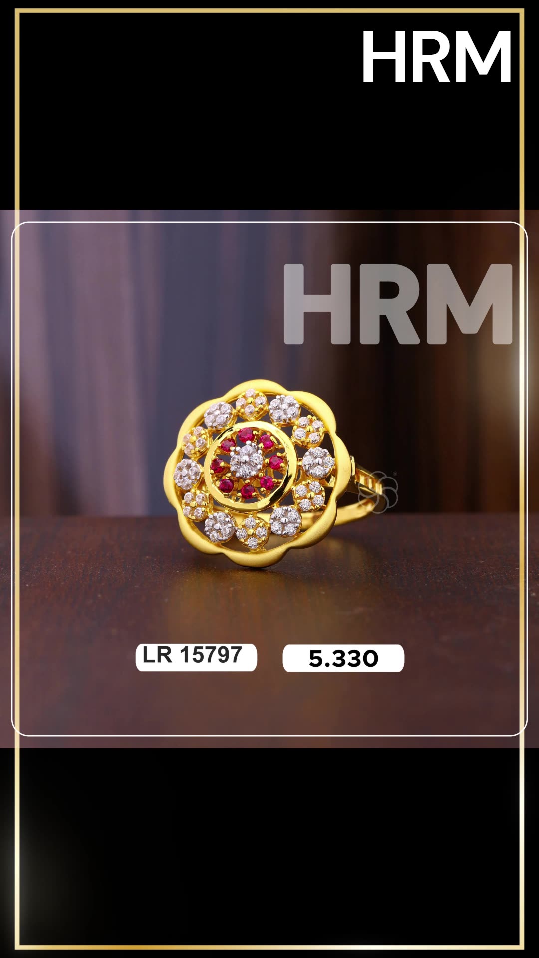 HRM | 22kt Ladies Ring Desgin | 2025