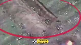 Dozens of Russian Soldiers Accumulating In and Around Anti-Tank Ditches and