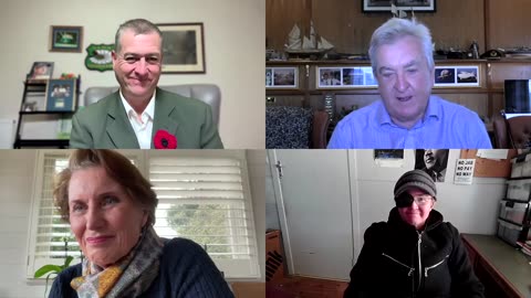 Graham and John speak to Aneeta Hafemeister and Rosemary Marshall...