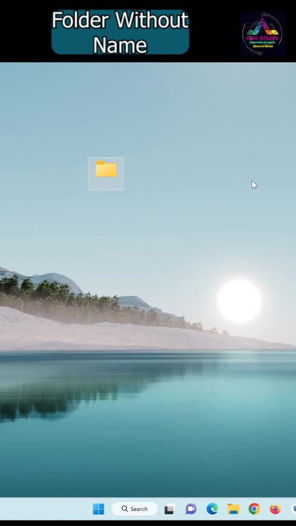 STOP Using Ordinary Folders! Nameless Folder Hacks in Windows 11 #shorts