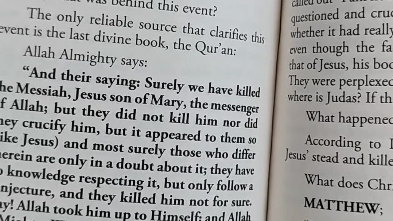 Was Jesus really crucified?