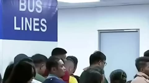 Chance Passengers Await Their Fate at PITX