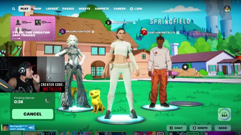 Fortnite x Simpson | Subscriber Games | Squads Join up!