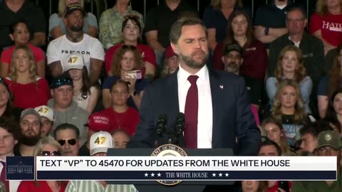 VP: "I believe that the American Dream belongs to American citizens, not illegal aliens...