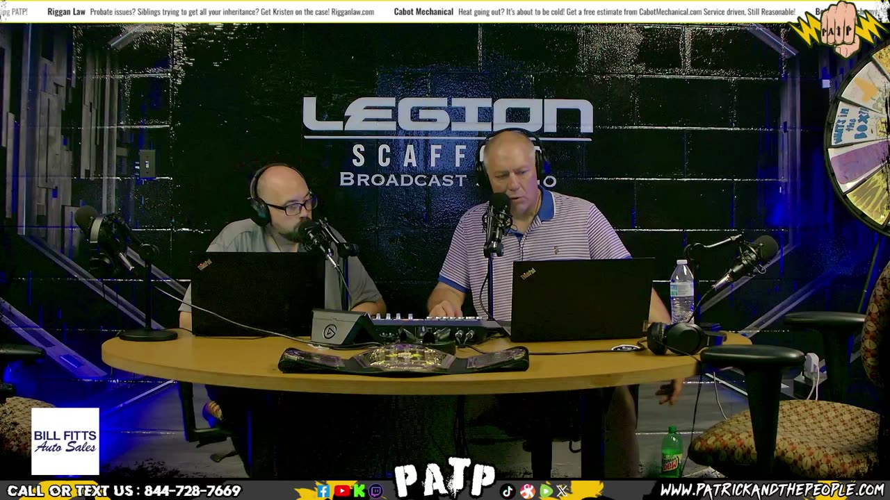 Patrick and the People - Live! - Ep.179 w/ Rich "One Fall" Rockwell