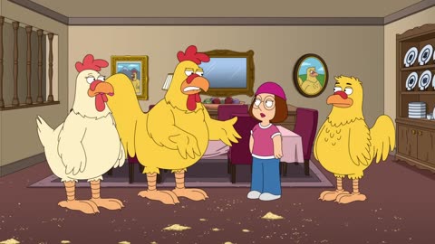 Family Guy - Meg vs. the giant chicken