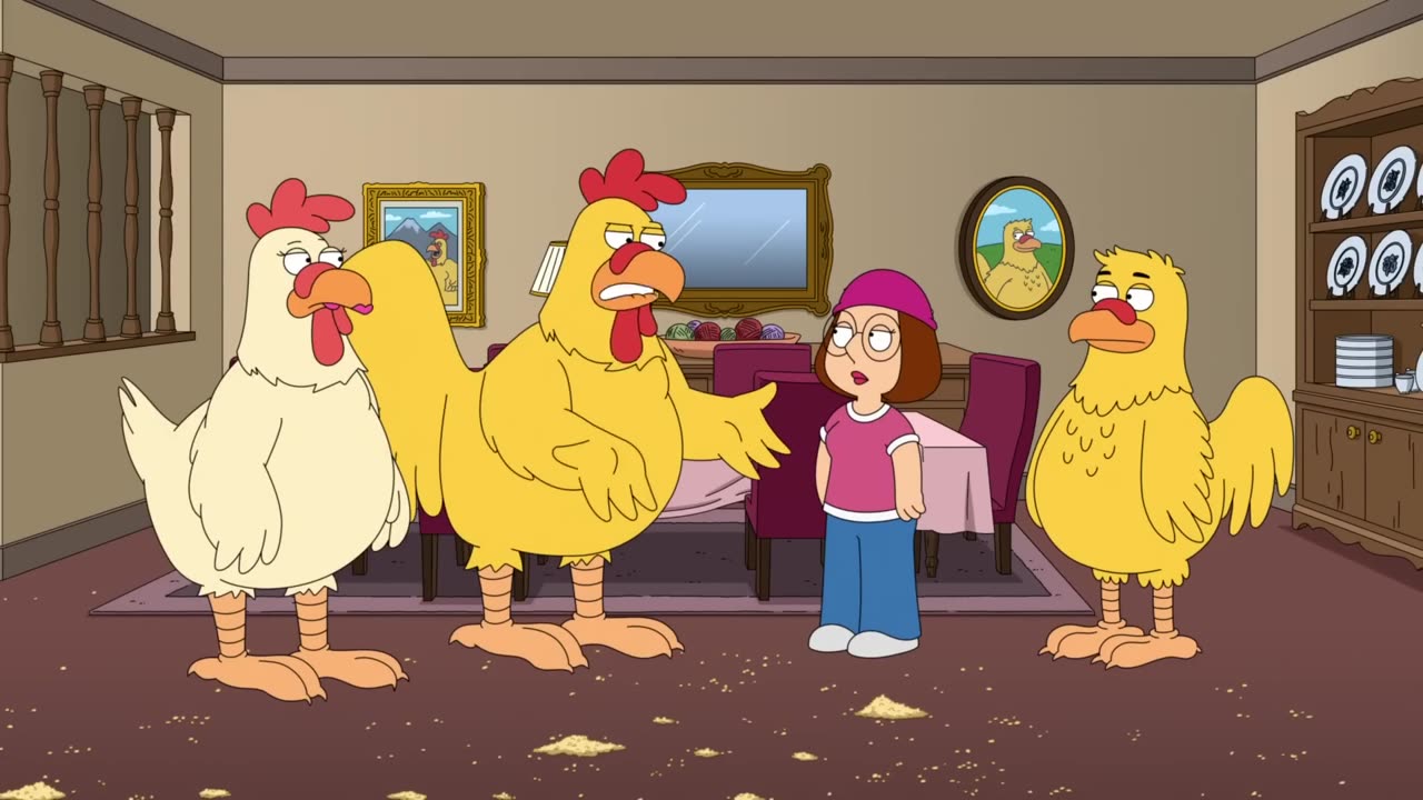 Family Guy - Meg vs. the giant chicken