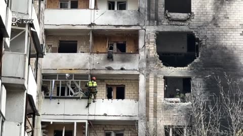 🚨🏠 Ukraine Russia War | DSNS Responding to Russian Shahed Strike in Kyiv | RCF