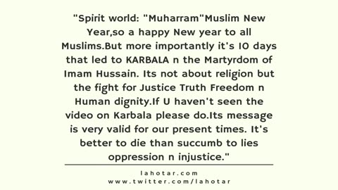 Lahotar Quote - 27 June 2025
