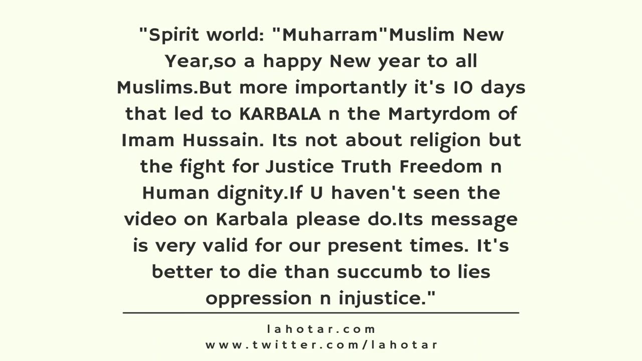 Lahotar Quote - 27 June 2025