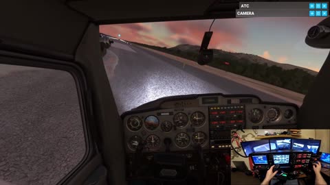 🌪️💥 Brutal Crosswind Takeoff at Dubrovnik! 🛫💨 Virtual Cessna Fights the Wind | MSFS 2020 Adventure