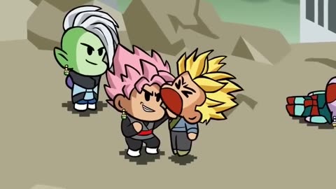 Dragon ball super babality in the tournaments of power and the saga of Gobunda black