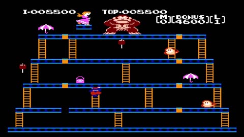 Donkey Kong World Game B Level 3