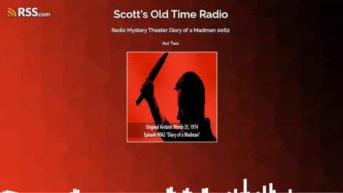 Radio Mystery Theater Diary of a Madman 0062