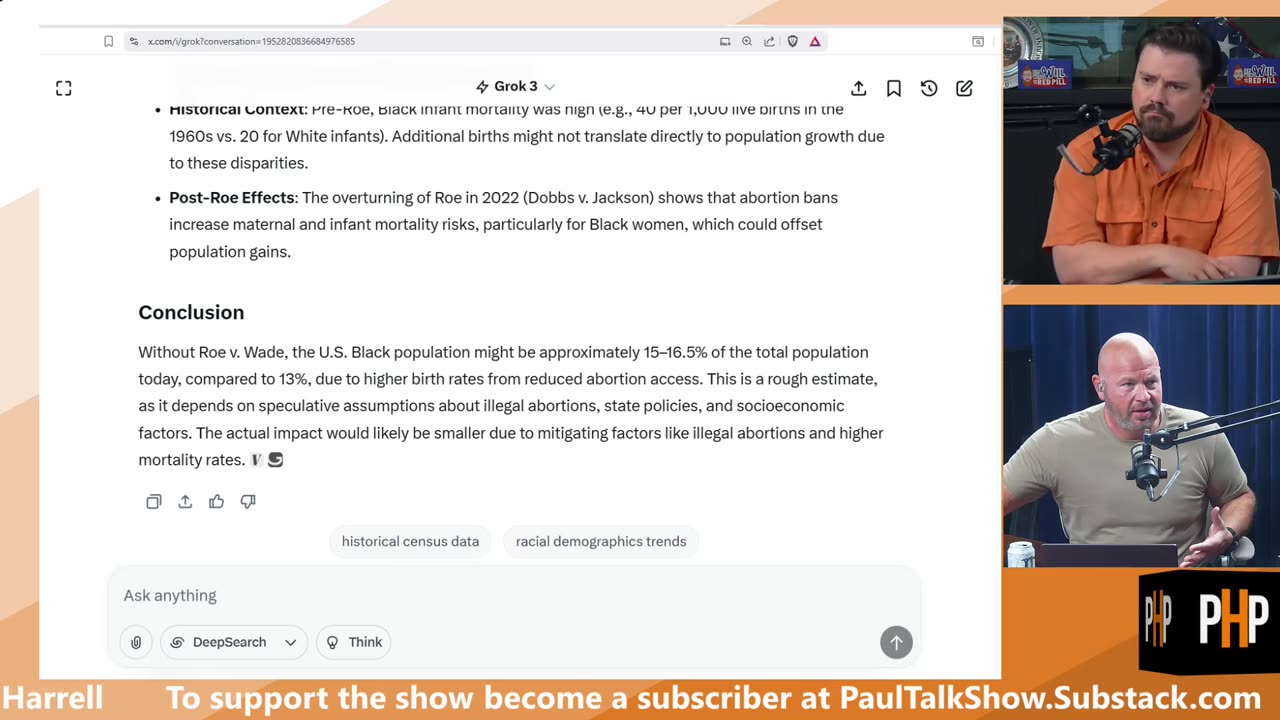 Jasmine Crockett Calls Trump Piece of Excrement - Paul Harrell Program