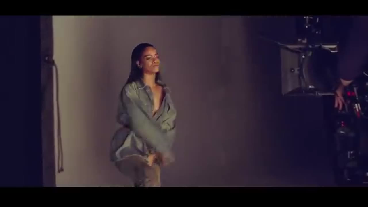 Behind the scene of Four - Five second _ by rihanna