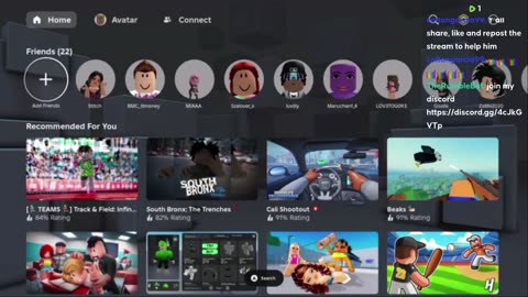 Playing Roblox with my bros
