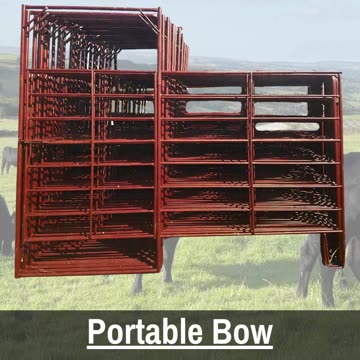 American-Made Portable Bow Gate Panels