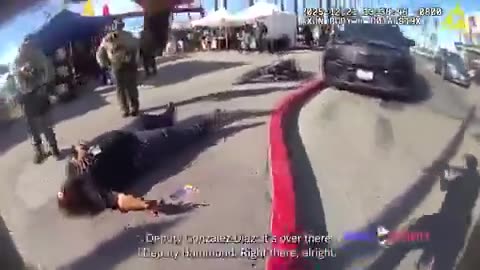 Video show fatal officer involved shooting in San Diego county