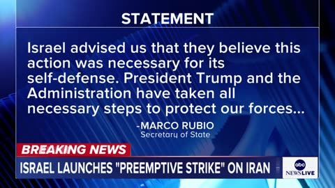 Israel launches attack on nuclear targets in Iran, IDF confirms