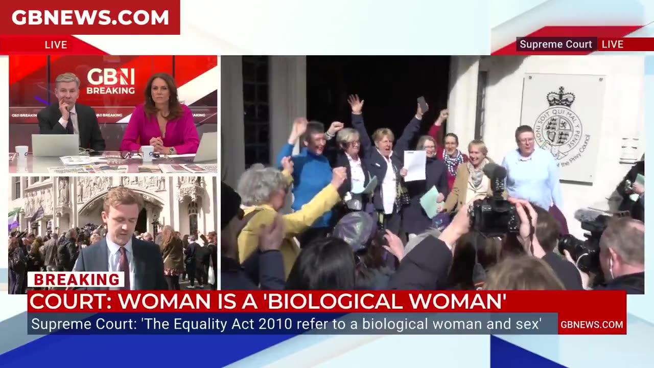 Scotish Supreme Court rules ‘woman’ in Equality Act means biological woman