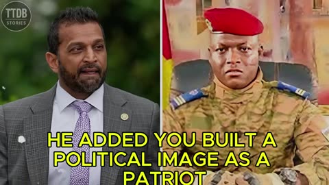 KASH PATEL Loses It Live After IBRAHIM TRAORÉ Reveals His Family Secret!