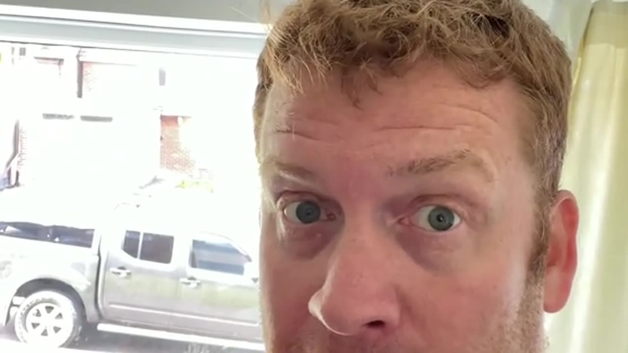 He is being chased by the church of scientology! Wake up people