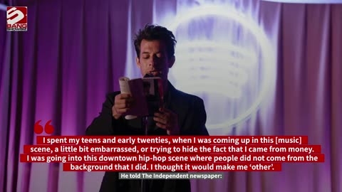 Mark Ronson felt 'embarrassed' by his family's wealth