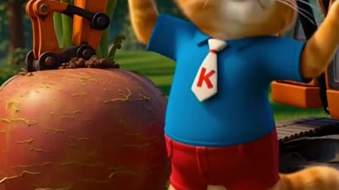 “They pulled and pulled… and he just drove off 😹🥕”