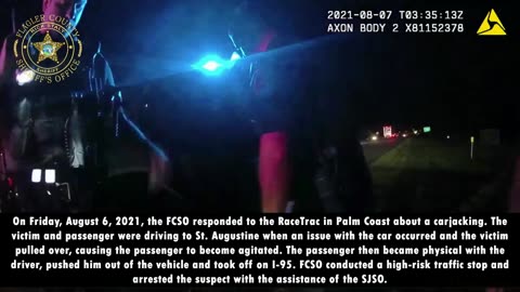 Carjacking at Gas Station Quickly Leads to High-Risk Traffic Stop and Arrest