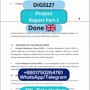 Student Work (Project) |DIG5127 Part 1 Database & Web App Development| Birmingham City University UK
