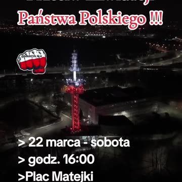 Protest Kraków .22.03.2025 godzina 16 Plac Matejki