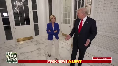 Trump shows off renovations: 'White House waited 150 years for a ballroom like this'